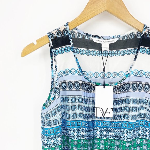 Diane von Furstenberg : Kenna Tank Top Blouse NWT - Picture 2 of 7